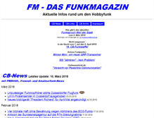 Tablet Screenshot of funkmagazin.de
